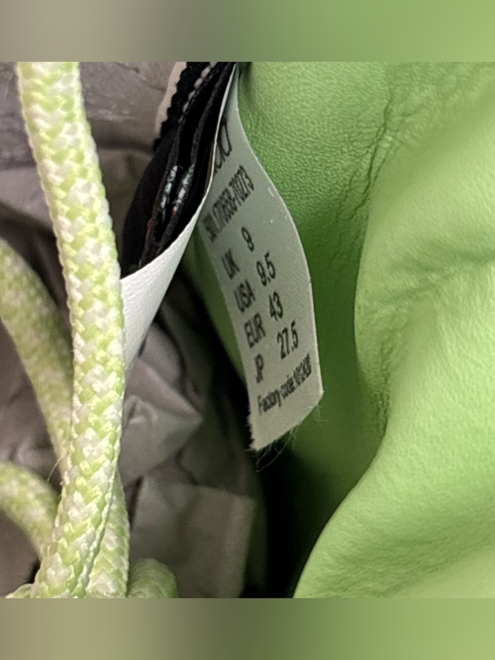 NEW diadora N9000 Ice Cream X Feature Perforated Lace Up Mens Green Shoes 9.5 - Picture 11 of 12
